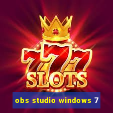 obs studio windows 7